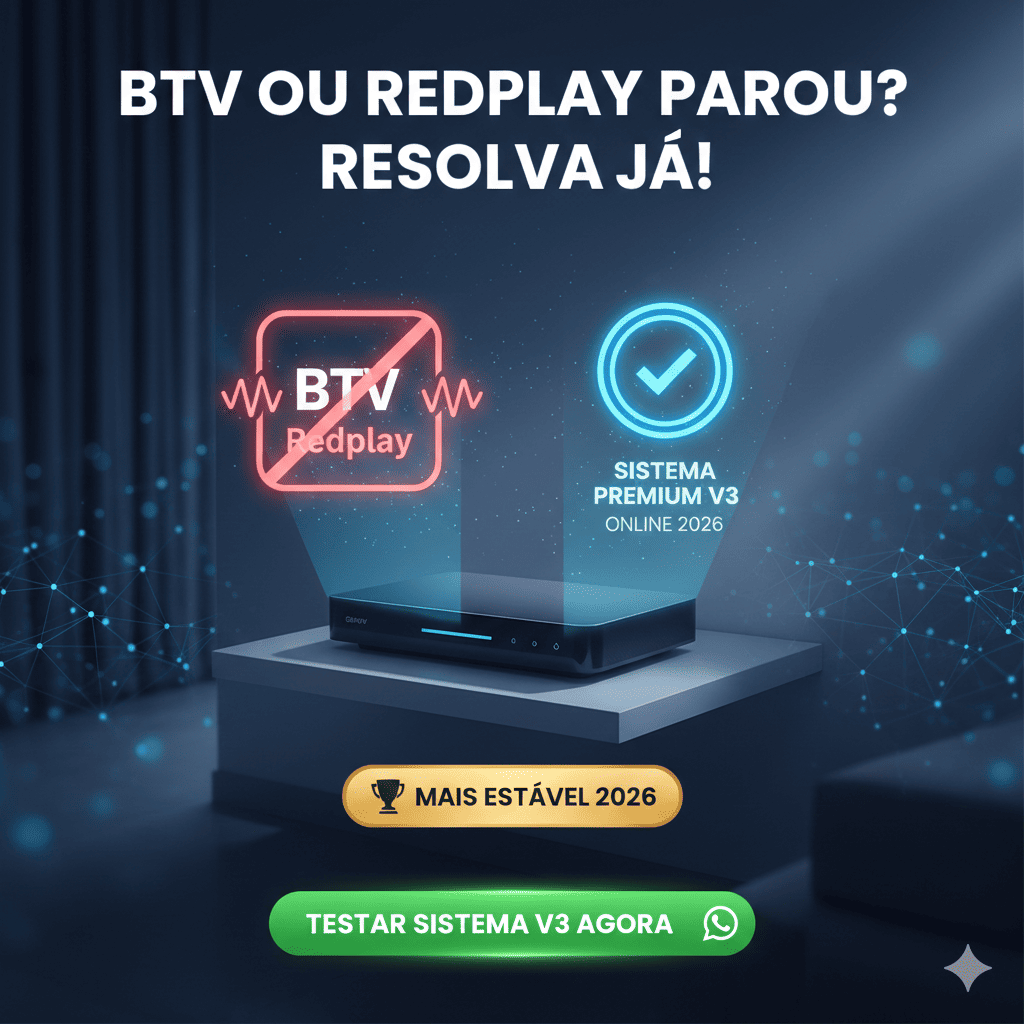Melhores Alternativas BTV e Redplay 2026 Sistema Premium