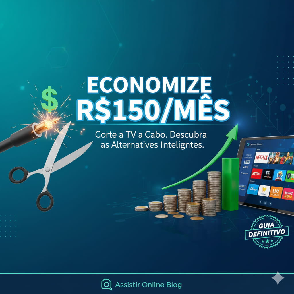 Economize R$150 por mês cortando a TV a Cabo