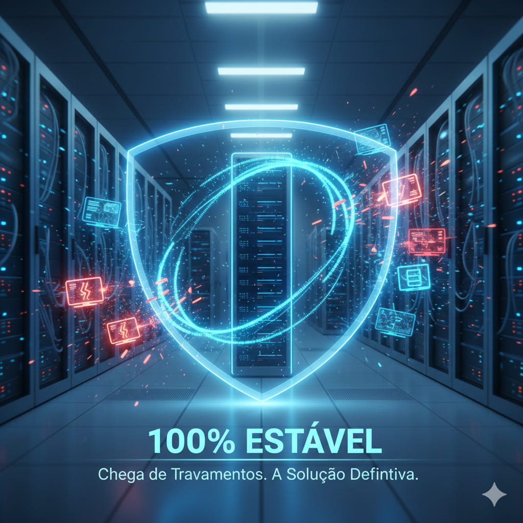 Servidores 100% Estáveis e Protegidos contra travamentos