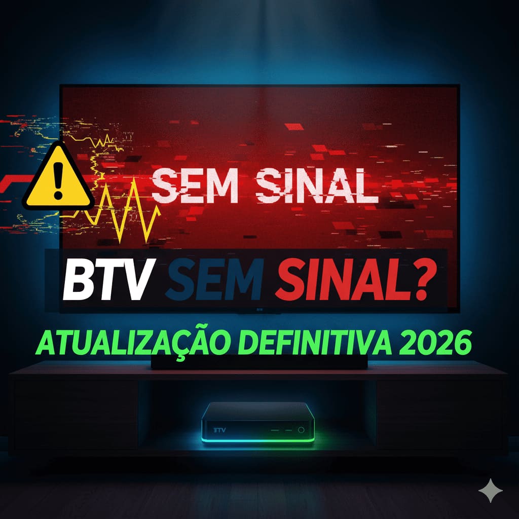 BTV sem sinal solucao